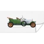 MuchoWow® Poster Illustration Rolls-Royce Silver Ghost 160x80 cm - Foto Poster