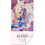 Bunte Jugendstil Gustav Klimt Poster matt aus Papier 