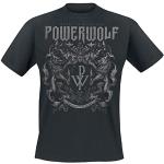 Powerwolf - T-Shirt - Crest - Metal is Religion - Schwarz - XXXL