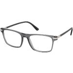Graue Prada Quadratische Herrenbrillen aus Kunststoff 