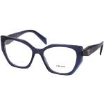 Blaue Prada Cat-eye Damenbrillen aus Kunststoff 