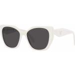 Weiße Prada Damensonnenbrillen aus Polyamid 