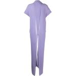 Lavendelfarbene Vintage Hermès Damenboleros Lavendel aus Seide Größe S 