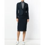 Marineblaue Business Dior Business-Kostüme aus Seide für Damen Größe S 