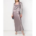 Graue Business Dior Business-Kostüme aus Viskose für Damen Größe M 