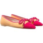 Pretty Ballerinas Loafers & Ballerinas - 49436 - Gr. 39 (EU) - in Orange - für Damen - aus Leder & Leder & Textil & Gummi - Gr. 39 (EU)