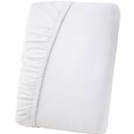 Reduzierte Weiße Primbausch Spannbettlaken & Spannbetttücher aus Jersey 140x190 cm 