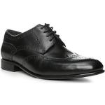 Schwarze Business Prime Shoes Budapester Schuhe Schnürung aus Glattleder für Herren 