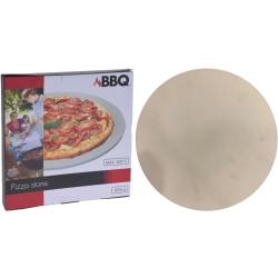 ProGarden Pizzastein für Grill 30 cm Cremeweiß
