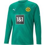 Grüne Atmungsaktive Puma Borussia Dortmund | BVB Torwarttrikots aus Polyester für Herren Größe S 