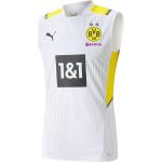 Beige Ärmellose Puma Yellow Borussia Dortmund | BVB Trikots aus Polyester Größe 3 XL Große Größen 
