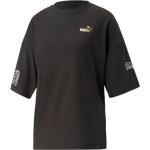 Puma Damen T-Shirt POWER NOVA SHINE Colorblock Tee 674445-01 XL PUMA Black