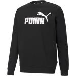 Schwarze Puma Nachhaltige Rundhals-Auschnitt Frühlingsmode aus Baumwolle für Damen Größe 4 XL Große Größen 