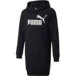 Schwarze Langärmelige Puma Kinderkleider aus Baumwolle Größe 128 