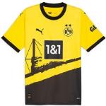 Gelbe Puma Borussia Dortmund | BVB Fußballtrikots für Herren Größe M 