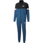 Blaue Color Blocking Puma Trainingsanzüge & Jogginganzüge aus Baumwolle für Herren Größe S 