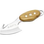Olivgrüne Puma Messer Taschenmesser aus Holz 