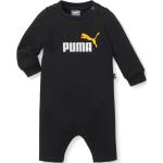Schwarze Langärmelige Puma Strampler aus Polyester für Babys Größe 80 