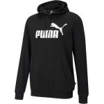 Reduzierte Schwarze Streetwear Puma Kapuzenpullover aus Jersey für Herren Größe S 