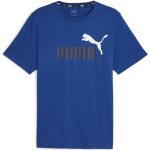 Blaue Puma T-Shirts für Herren Größe XXL 