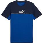 Blaue Puma T-Shirts für Herren Größe S 