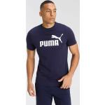 Blaue Puma T-Shirts aus Jersey für Herren Größe L 