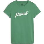 Reduzierte Grüne Puma T-Shirts für Damen Größe S 