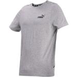 Graue Puma Nachhaltige T-Shirts aus Baumwolle für Herren Größe S 
