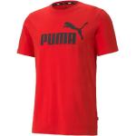 Rote Puma T-Shirts aus Jersey für Herren Größe L 