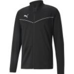 Schwarze Atmungsaktive Puma Sportjacken & Trainingsjacken aus Polyester Größe XXL 