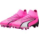 Reduzierte Pinke Klassische Puma Ultra Fußballschuhe Schnürung aus Textil Größe 44 