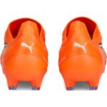 Orange Puma Ultra Fußballschuhe Orangen aus Stoff für Damen Größe 38,5 