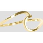 Goldene Ringe mit Herz aus Silber handgemacht für Damen 