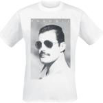 Queen Freddie Mercury - Sunglasses T-Shirt weiß