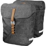 Graue Streetwear Racktime Heda Gepäckträgertaschen aus Leder für Kinder 