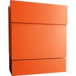 Orange Radius Design Briefkästen mit Zeitungsfach Orangen 