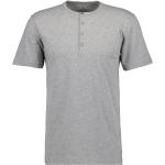 Anthrazite Klassische Kurzärmelige RAGMAN Henley Shirts aus Baumwolle für Herren Größe XXL 1 Teil 