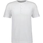 Weiße Klassische Kurzärmelige RAGMAN T-Shirts aus Baumwolle für Herren Größe L 