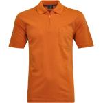 Reduzierte Orange Klassische RAGMAN Herrenpoloshirts & Herrenpolohemden Orangen Größe 6 XL Große Größen 