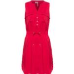 Reduzierte Rote Kurzärmelige RAGWEAR Damenkleider aus Viskose Größe XL 