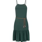 Grüne Ärmellose RAGWEAR Mini Strandkleider für Damen Größe XXL 