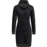 Graue Langärmelige RAGWEAR Winterkleider aus Jersey für Damen Größe 3 XL 