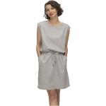 Reduzierte Graue Streetwear RAGWEAR Sommerkleider aus Viskose für Damen Größe L 