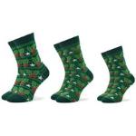 Grüne Socken & Strümpfe 3 Teile zu Weihnachten 