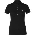 Schwarze Ralph Lauren Polo Ralph Lauren Polo Black Damenpoloshirts & Damenpolohemden Größe L 