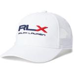 Weiße Ralph Lauren RLX Nachhaltige Trucker Caps aus Polyester für Herren Einheitsgröße 