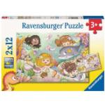 Ravensburger Feen & Elfen Kinderpuzzles Tiere für 3 bis 5 Jahre 