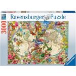 3000 Teile Ravensburger Puzzles Tiere 