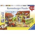 24 Teile Ravensburger Bauernhof Kinderpuzzles für 3 bis 5 Jahre 