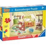 Ravensburger Giant 24 Piece Puzzle - Curious George